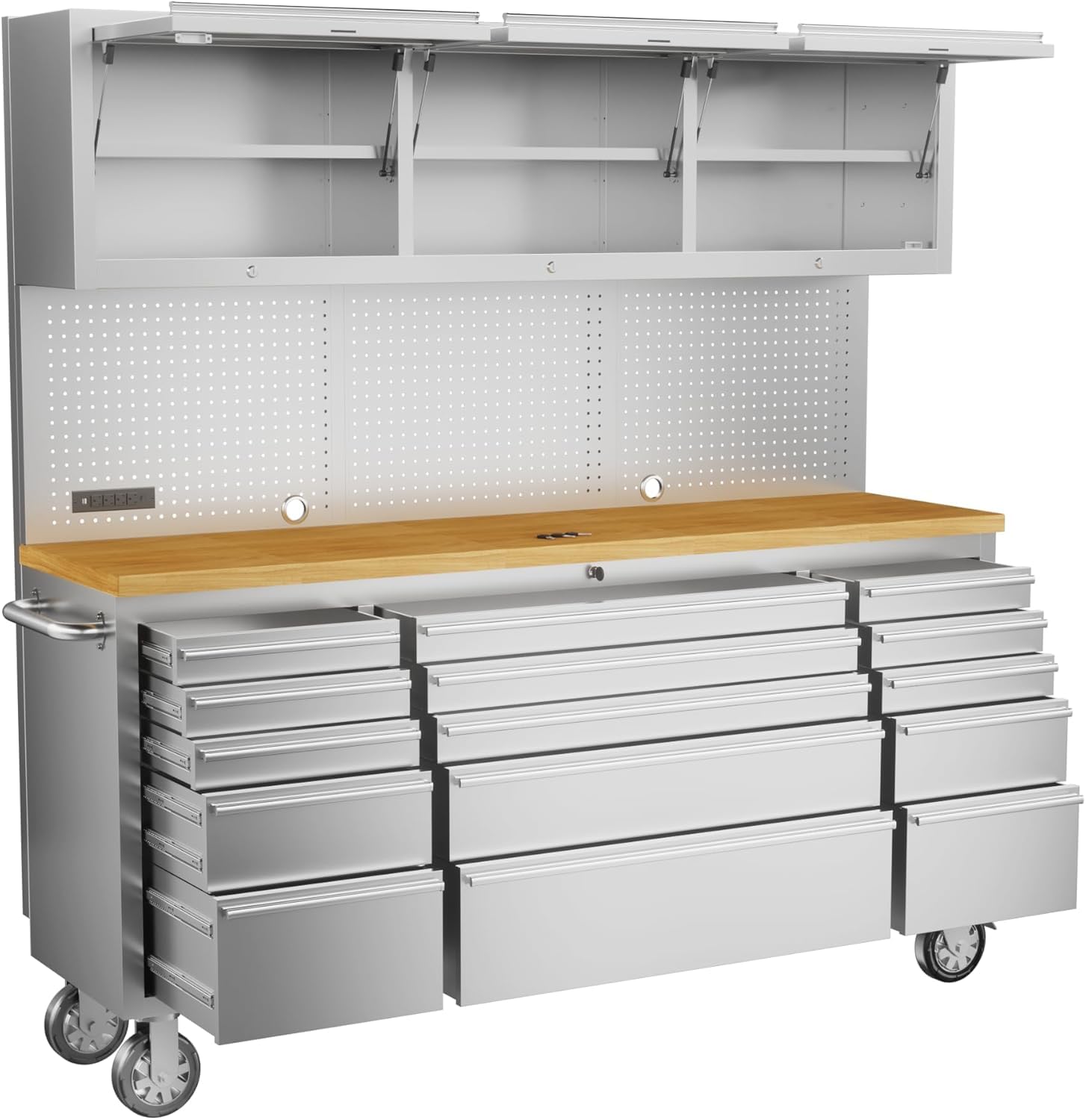 Amazon.com: CHETTO C 72-inch Rolling Tool Chest Cabinet Mobile